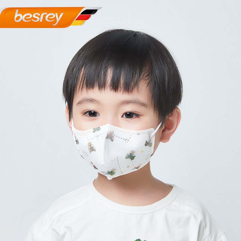 besrey/Masques model 3D & Cache nez pour Enfants – Vente en Gros, 3 Motifs Ludiques et Confortables Ludiques et Colorés