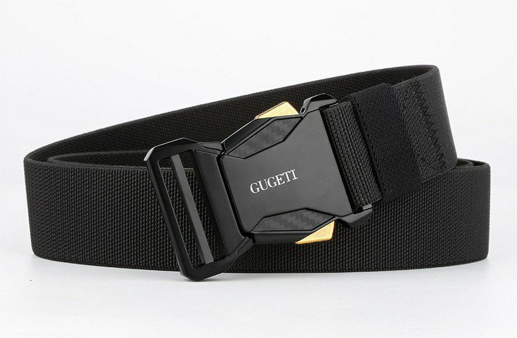 Ceinture de pantalon tactique extensible War 15 pour hommes, ceinture de sport simple et haut de gamme, ceinture pour hommes en alliage à la mode et polyvalent